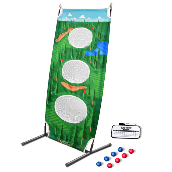 Gosports 2 X 1 75 Battlechip Vertical Challenge Backyard Golf