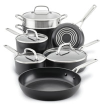 food network hard-anodized cookware review