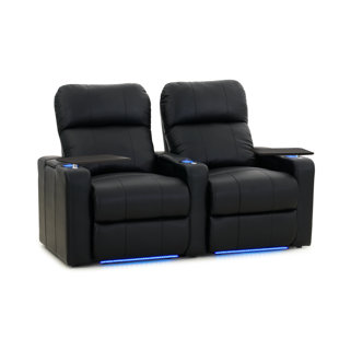 Home Theater Row Seating (Row Of 2) by Latitude Run Great price