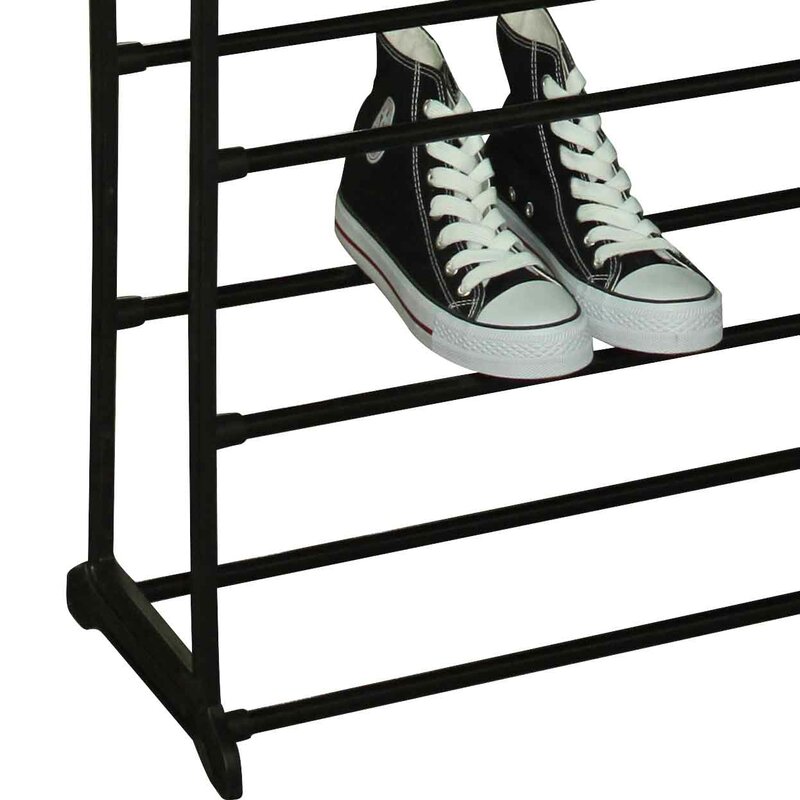 Sunbeam 10 Tier 50 Pair Shoe Rack Reviews Wayfair