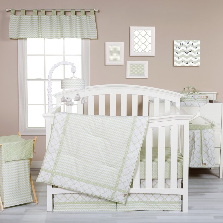 Trend Lab Peak-a-Bear Baby Nursery Crib Bedding CHOOSE FROM 3 4 Piece Set 