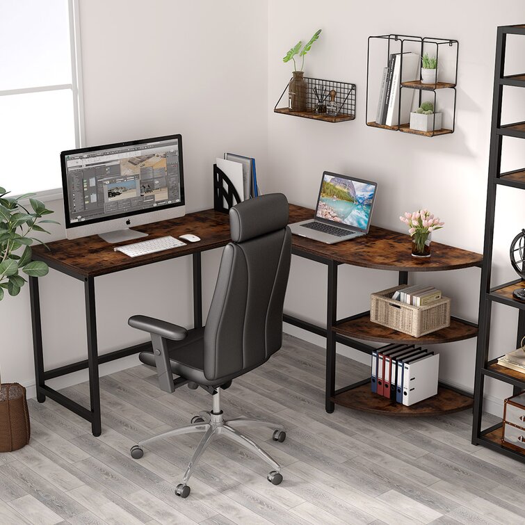 wayfair reversible l shaped desk