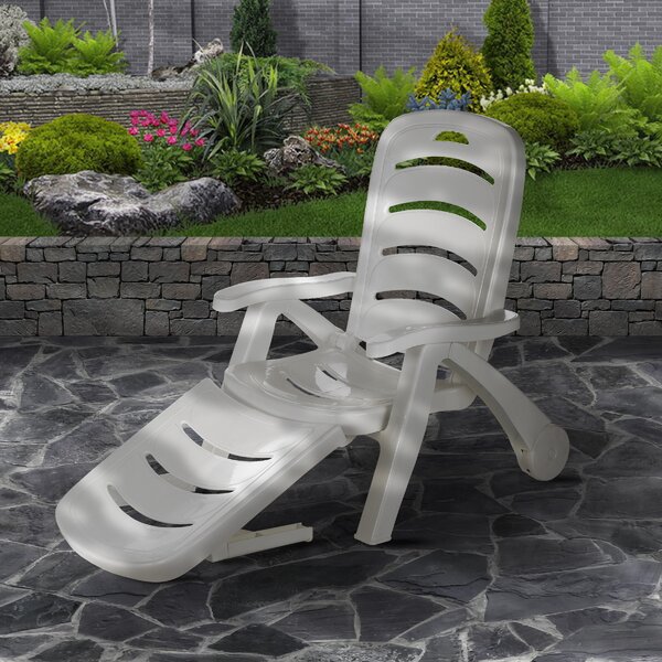 pvc jelly folding chaise lounge