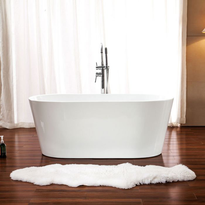 BT035D Lola 22" x 53" Freestanding Soaking Bathtub