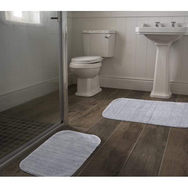 Ebern Designs Secondo Rectangle Nylon Non Slip 2 Piece Bath Rug Set Reviews Wayfair