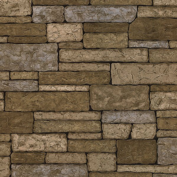 3d Stone Wallpaper Wayfair