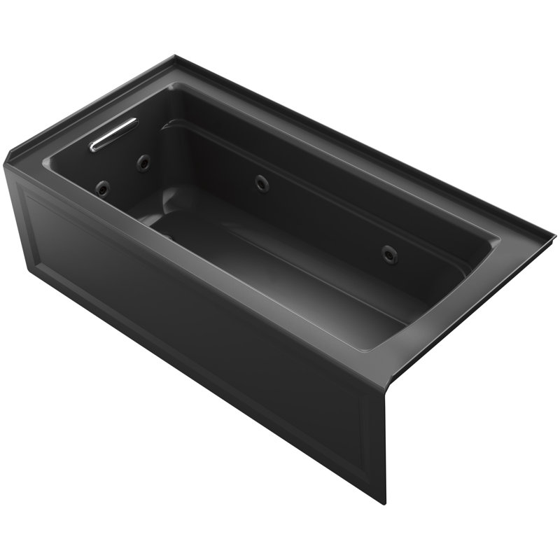 Kohler Archer Integral Apron 66" x 32" Alcove Whirlpool ...