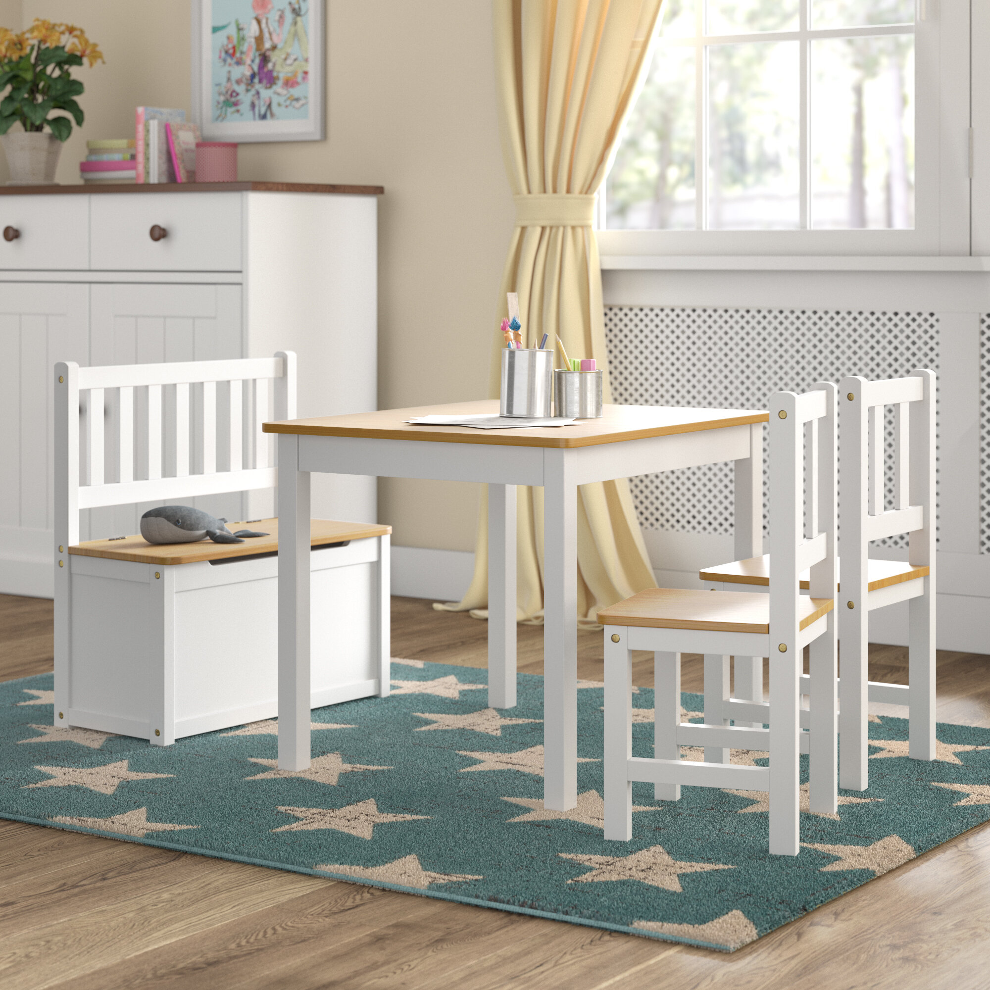 chair and table set child