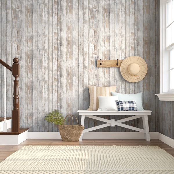 Wood Look Removable Wallpaper | Wayfair Wood Look Removable Wallpaper | Wayfair