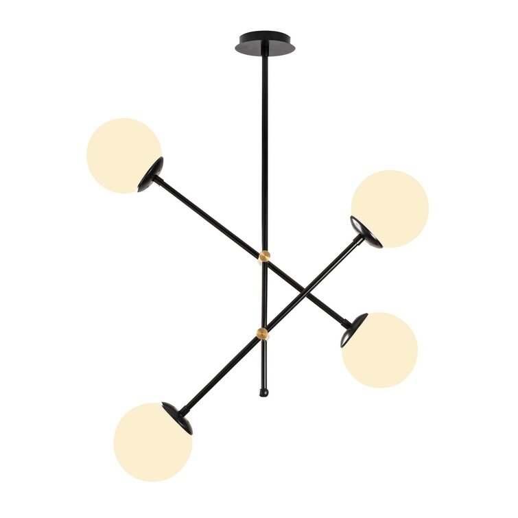 George Oliver Sabina 4 - Light Novelty Geometric Pendant | Wayfair.co.uk