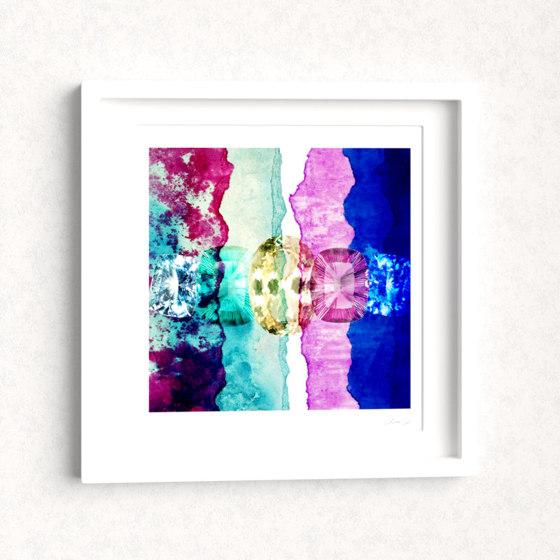 Texture Study I By Oliver Gal Shadowbox Painting Print On