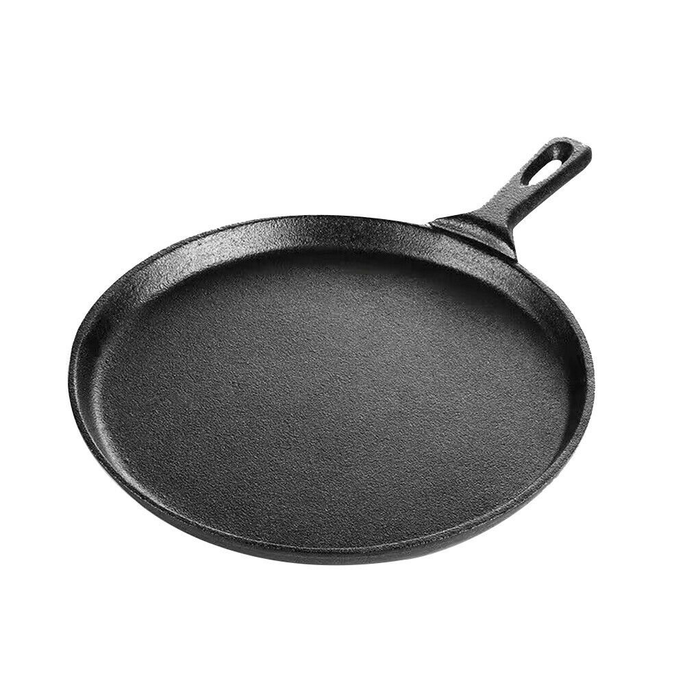 Boshen 1.7 in. Non Stick Cast Iron Round Grill Pan Wayfair