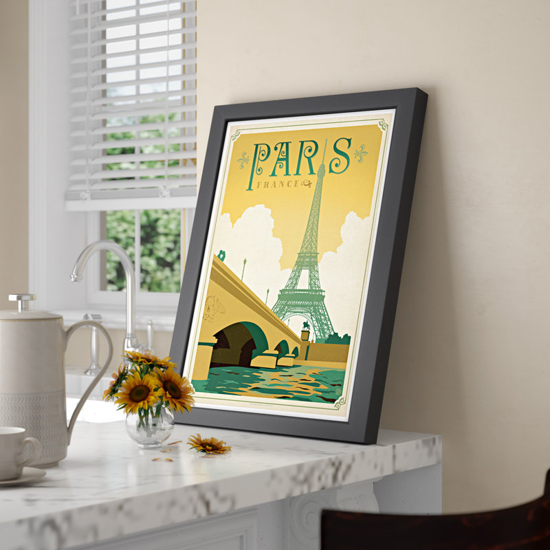 East Urban Home Paris France Framed Vintage Advertisement Reviews Wayfair Wayfair (w) stock key data. wayfair com