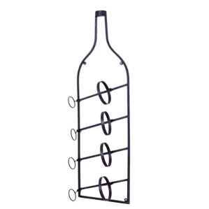 4 Bottle Wall Mounted Wine Rack by Welland LLC
