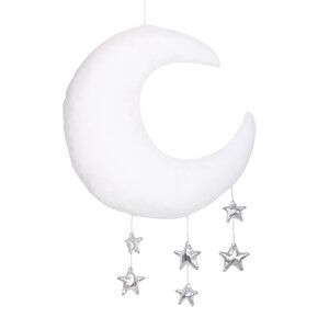 Moon and Star Ceiling Mobile