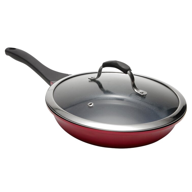 Corvex Vortex Non Stick Aluminum Frying Pan with Lid & Reviews | Wayfair