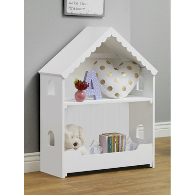 Sweethome 32" H x 40" W House Kids Bookcase