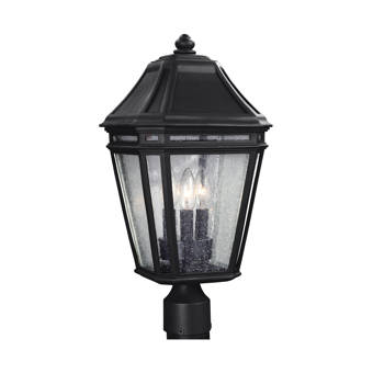 World Menagerie Bonfield Outdoor 3 Light Lantern Head Reviews Wayfair