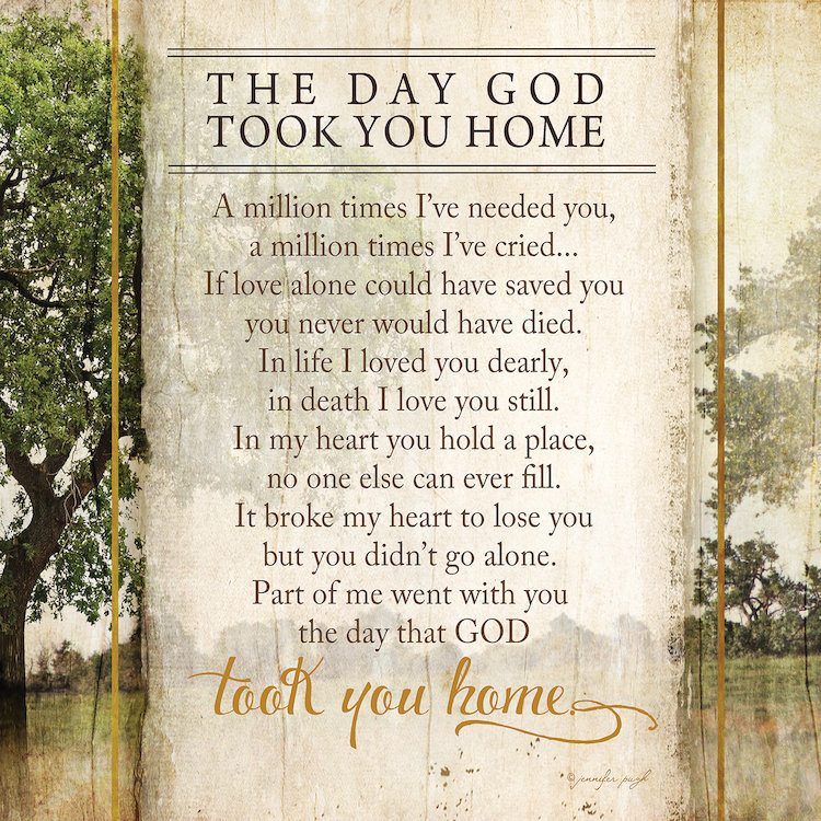 East Urban Home The Day God Took You Home Graphic Art Print On Canvas