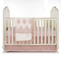toile crib bedding
