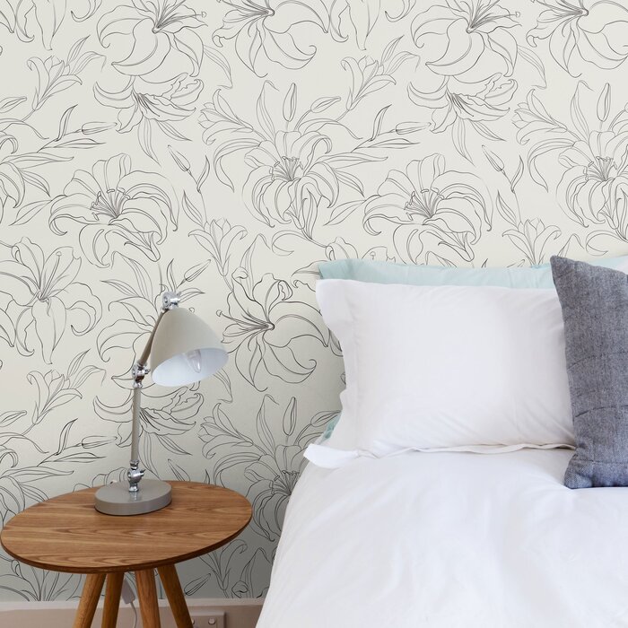 WallsByMe Textured Peel and Stick Wallpaper Panel | Wayfair