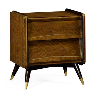 Bedside Chest Of Drawers Wayfair Cosmo Hyedua 2 Drawer Nightstand