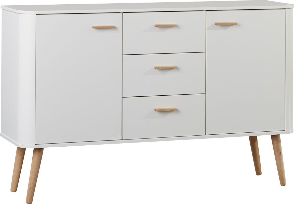 ModernMoments Sideboard CARDIN in weiß/eiche