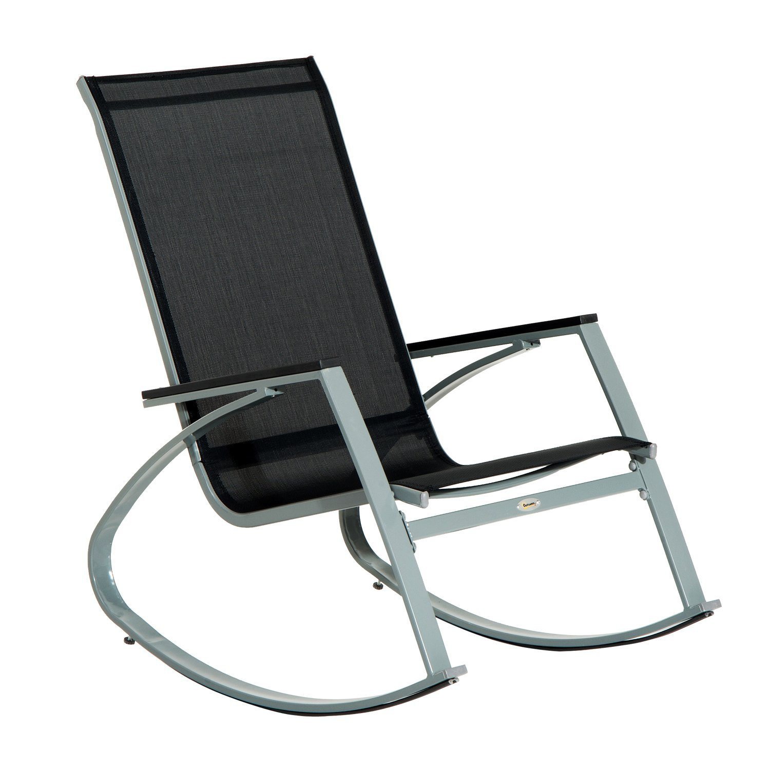 Ebern Designs Outdoor Daijon Rocking Metal Chair Reviews Wayfair