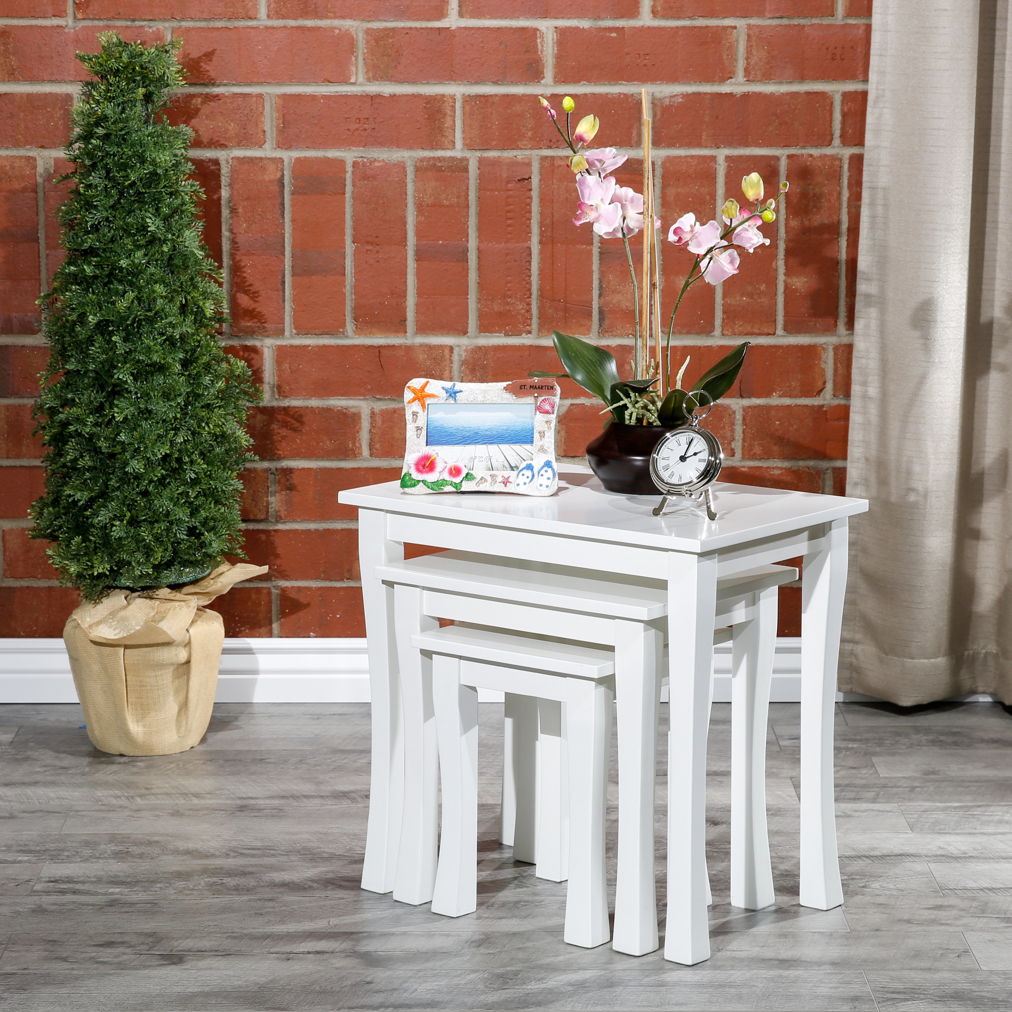 Alcott Hill® Dustin 21'' Tall Nesting Tables & Reviews | Wayfair