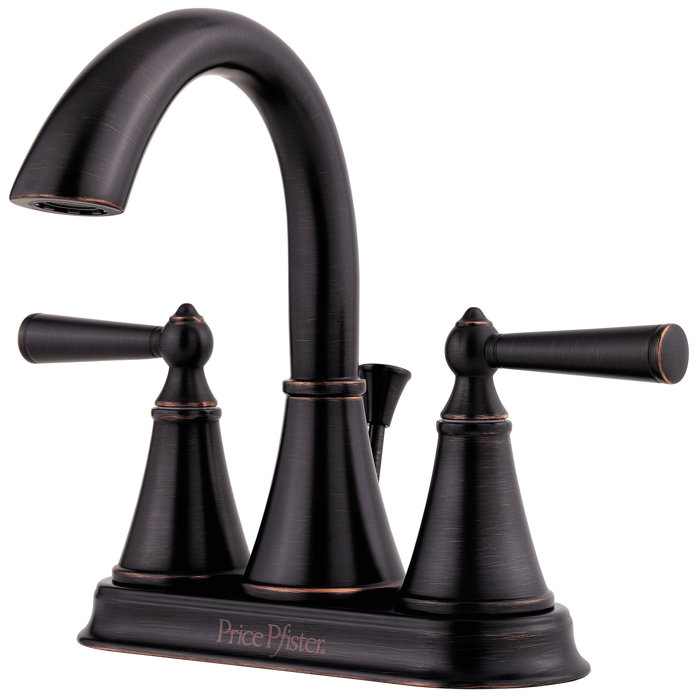 Pfister Saxton Double Handle Centerset Faucet Bathroom Faucet With