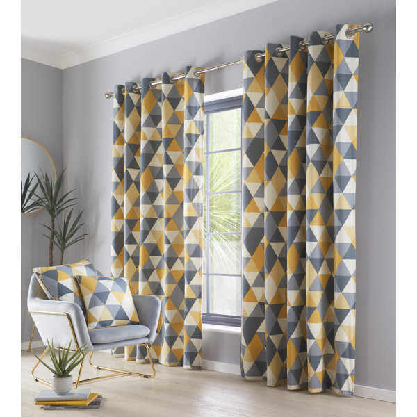 Grey And Mustard Curtains Wayfair Co Uk Grey And Mustard Curtains Wayfair Co Uk