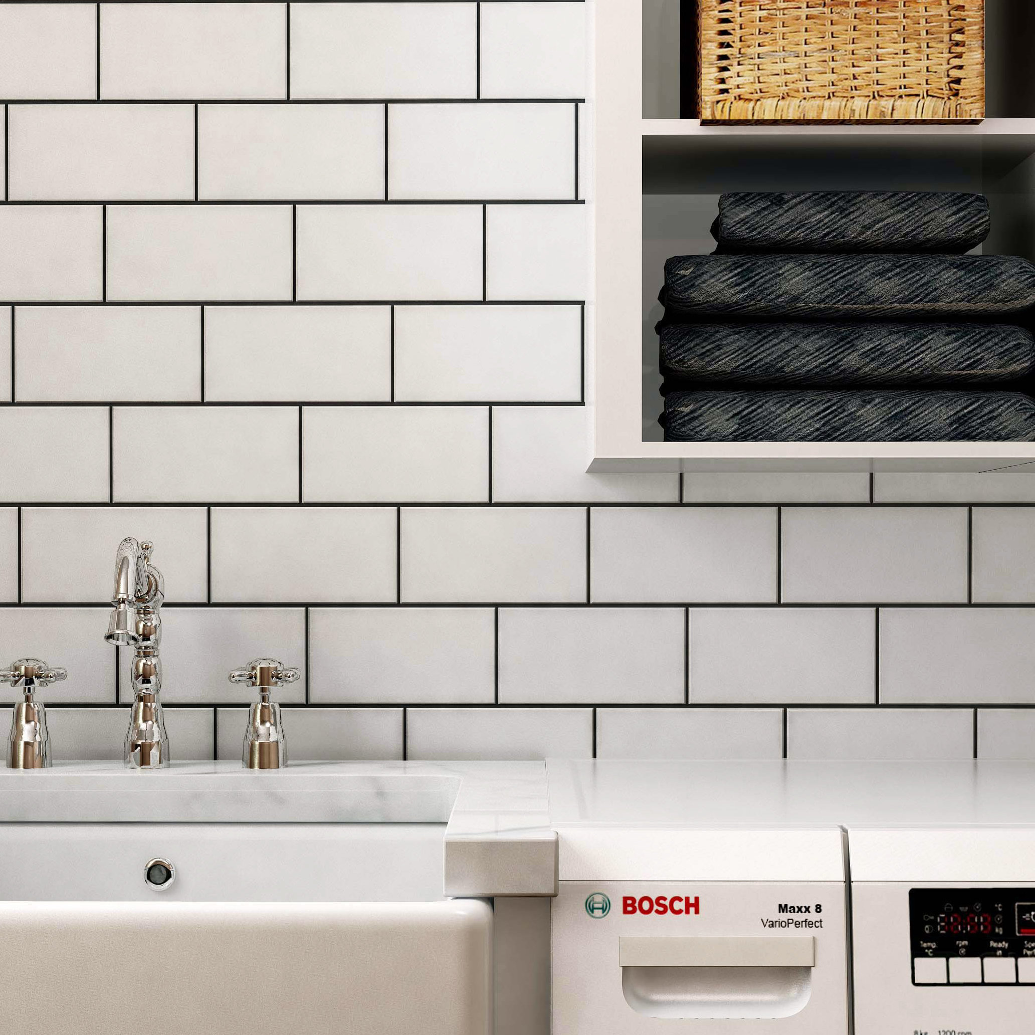 Elitetile Proyecto 3 88 X 7 75 Ceramic Subway Tile In Matte Neve Elitetile Proyecto 3 88 X 7 75 Ceramic Subway Tile In Matte Neve Reviews Wayfair
