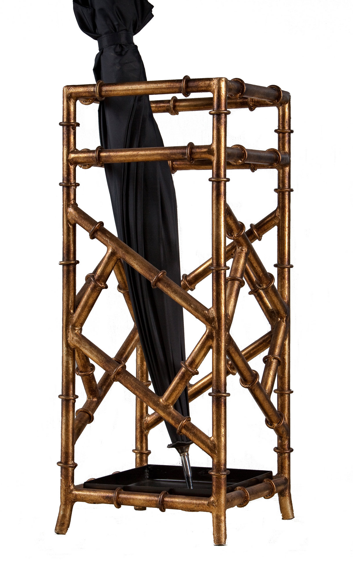 umbrella rack stand on Bayou Breeze Davin Iron Umbrella Stand Wayfair