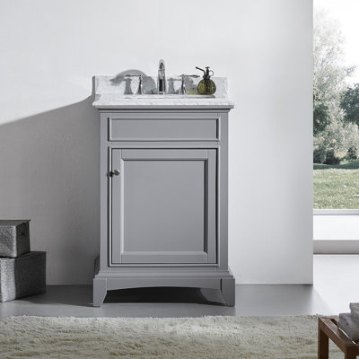 Bathroom Vanity Gray darby home co colchester 24" single sink bathroom vanity set with Bathroom Vanity Gray darby home co colchester 24" single sink bathroom vanity set with
