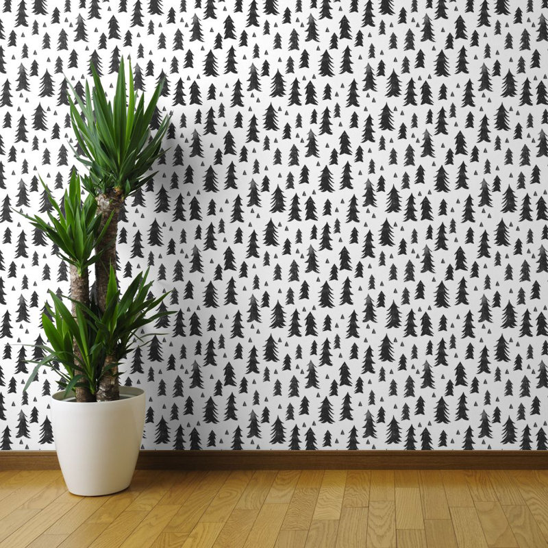 Isabelle Max Manville Woodland Pine Forest Removable Wallpaper