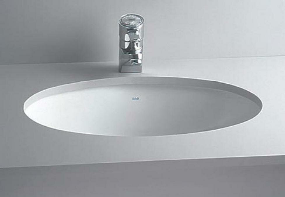 cheviot ibiza white undermount rectangular bathroom sink