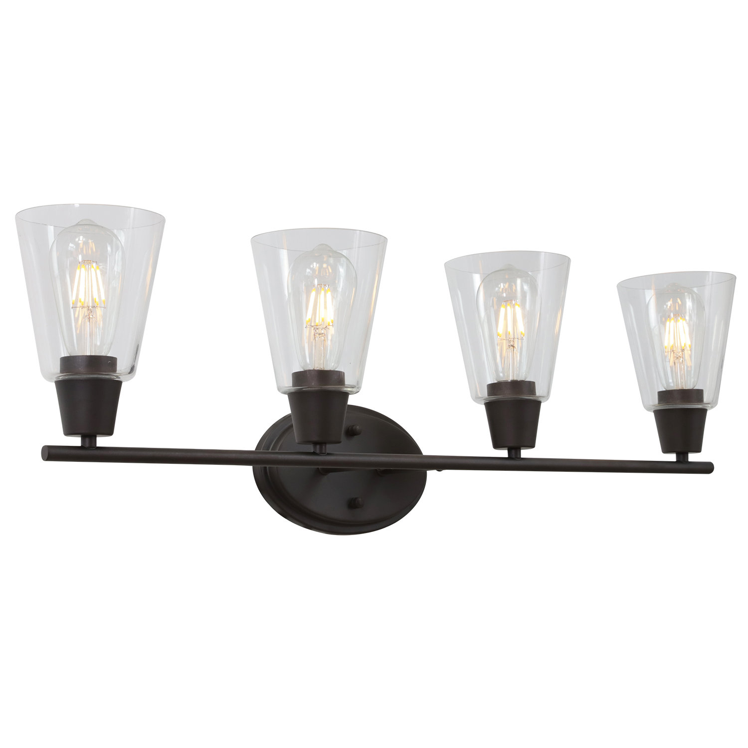 Latitude Run Maynardville 4 Light Dimmable Vanity Light Wayfair