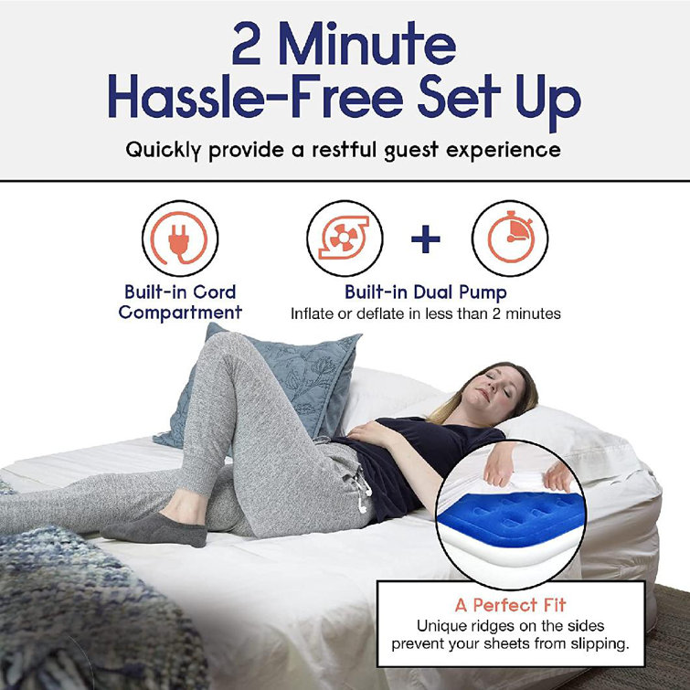 double height air bed