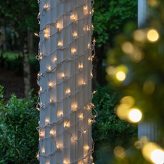 Net-Style Lights 150 LED 6’ x 4’ Warm White Constant Glow Tangle Free In/Outdoor 