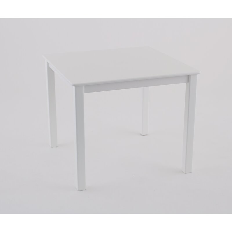 kids white play table