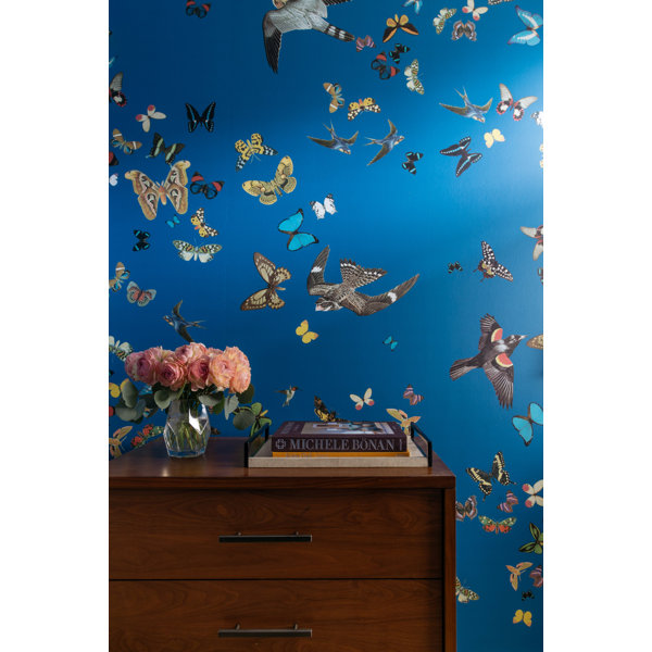 Schumacher Queens Flight 24’ L x 54" W Wallpaper Panel | Perigold