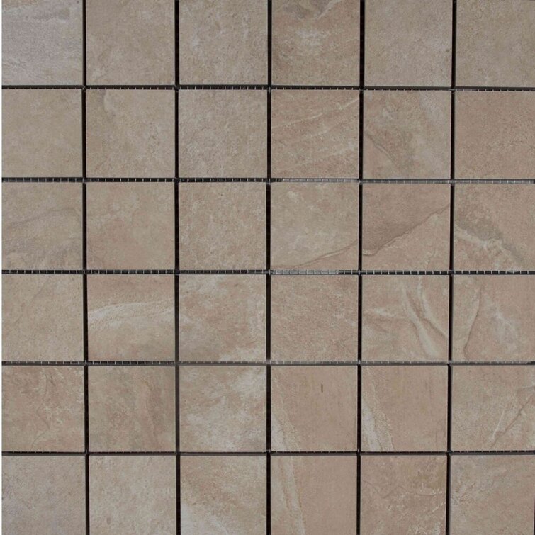 The Tile Life Austin 15" X 12" Ceramic Mosaic Tile