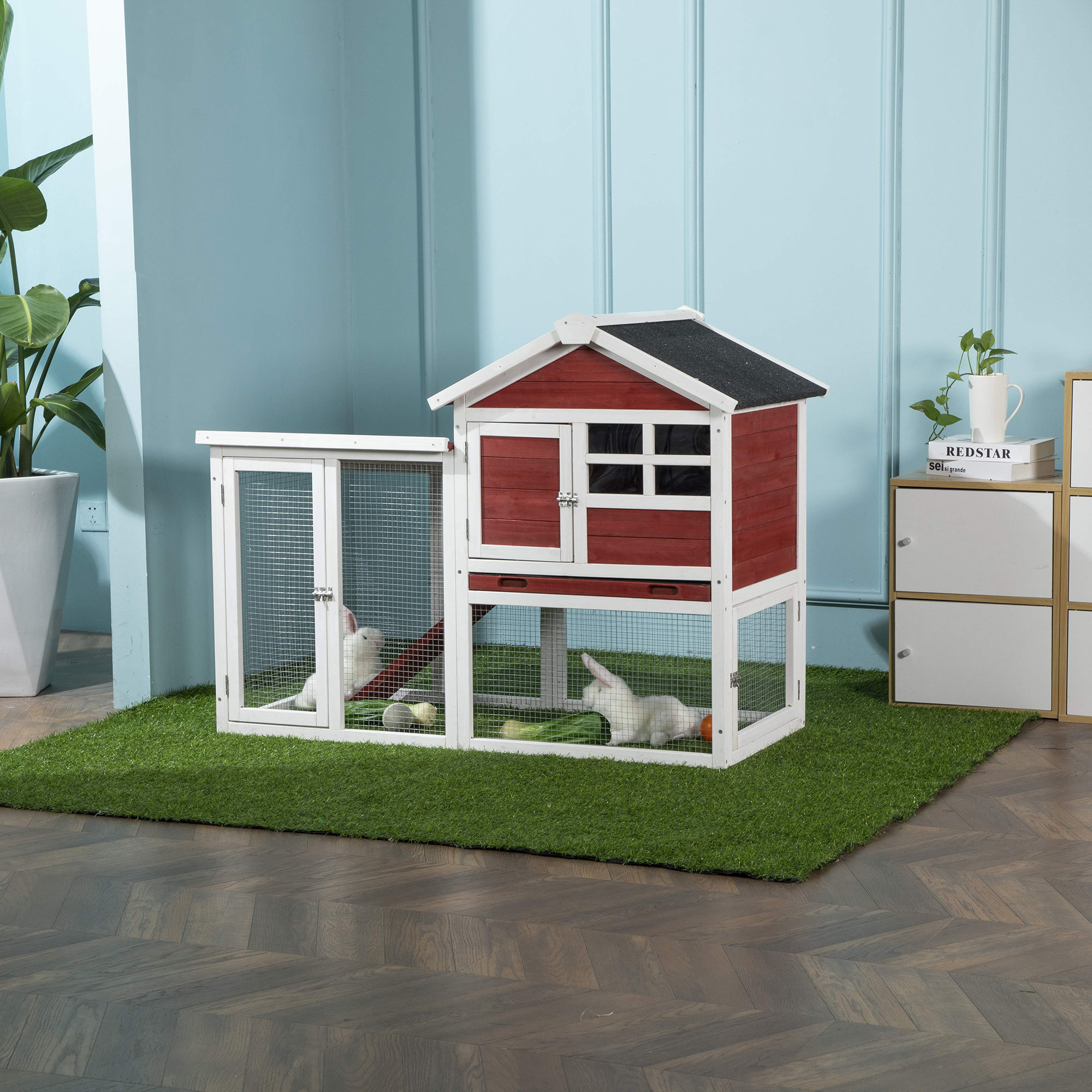 Rabbit HUTCH cubierta impermeable resistente a la intemperie ideal para todo tipo de madrigueras y funciona Rabbit HUTCH cubierta impermeable resistente a la intemperie ideal para todo tipo de madrigueras y funciona