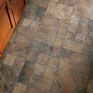 Tile Look Laminate Flooring Stones And Ceramics 15 94 X 47 75 8 3mm Tile Laminate Flooring In Weathered Way Roman Grey