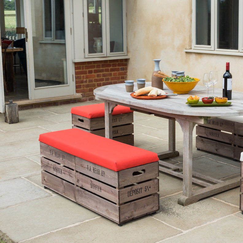 Chambersville Storage Bench