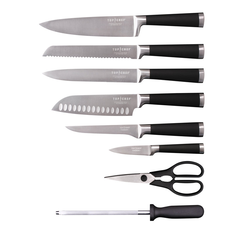 Top Chef Samurai 9 Piece Knife Block Set Wayfair