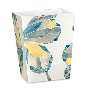 Shell Rummel Butterfly Waste Basket