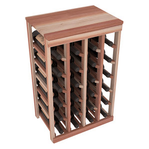 Karnes Redwood Table Top 24 Bottle Flo..