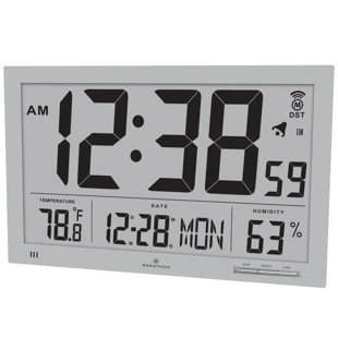 Digital Wall Clocks Wayfair Ca