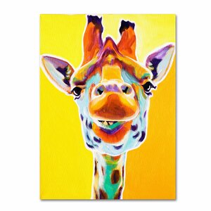 Giraffe No. 3 by DawgArt on Canvas